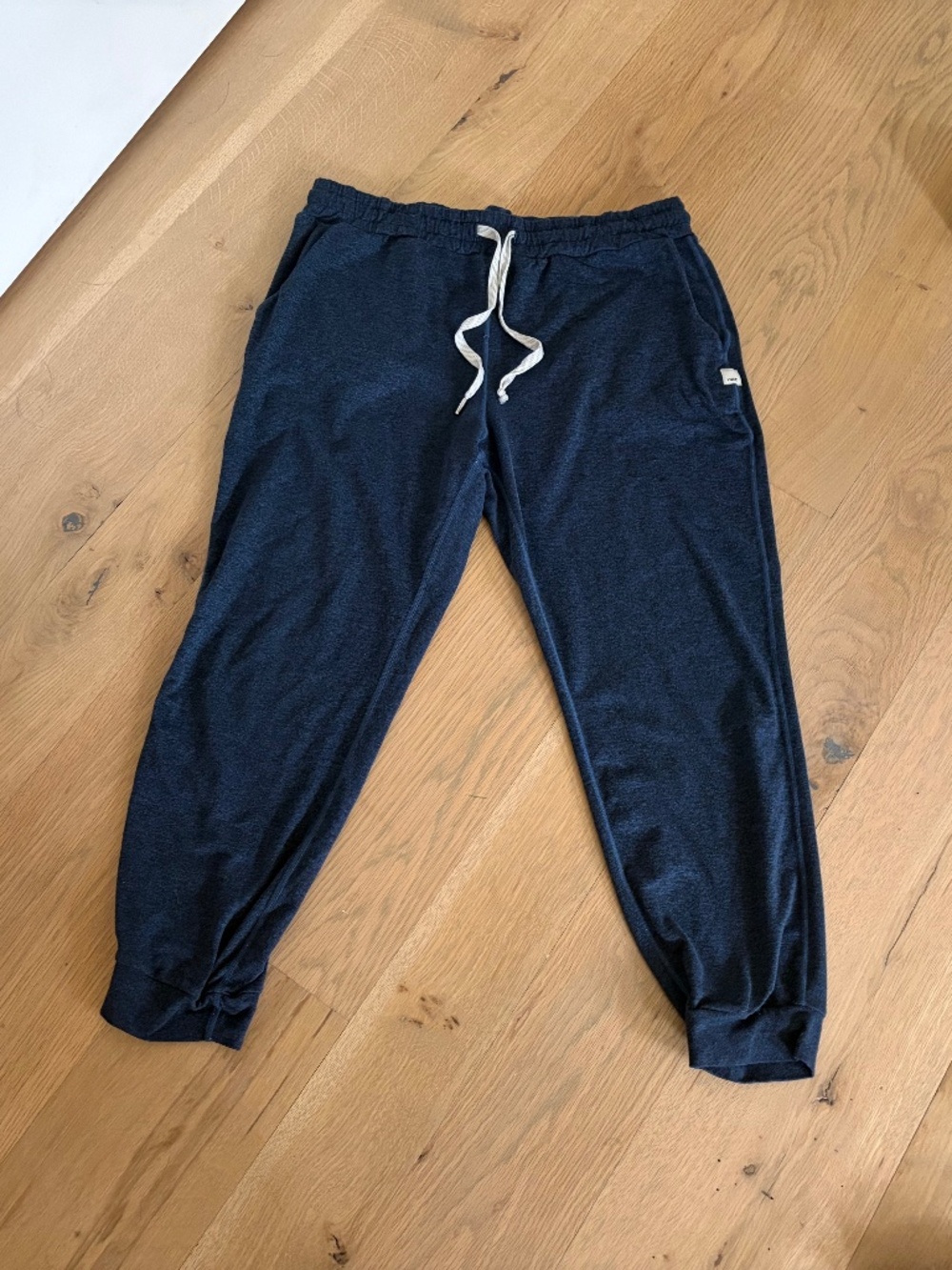 Vuori Womens Heather Blue Joggers Size MEDIUM M